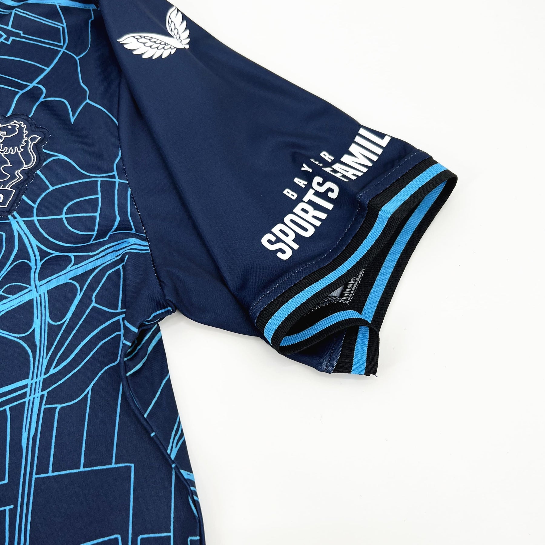 Camisa Bayer 04 Leverkusen 2024/25 – Azul Torcedor Masculina