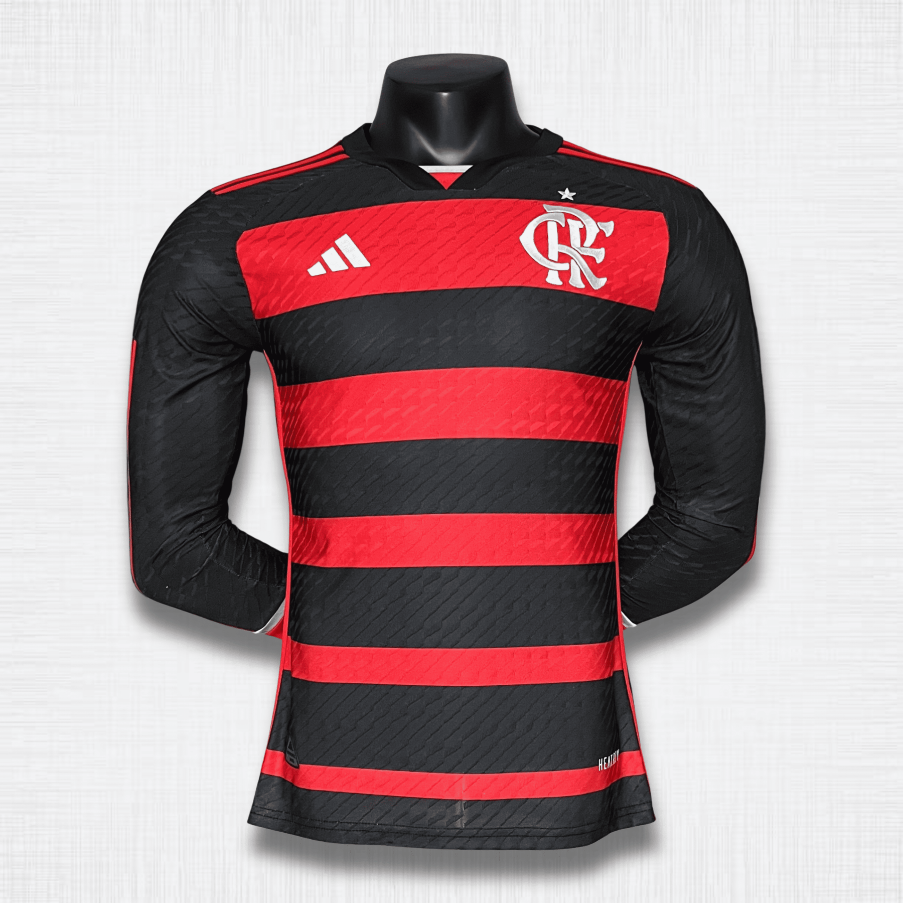 Camisa Flamengo 24/25 – Home Edição Jogador Manga Longa