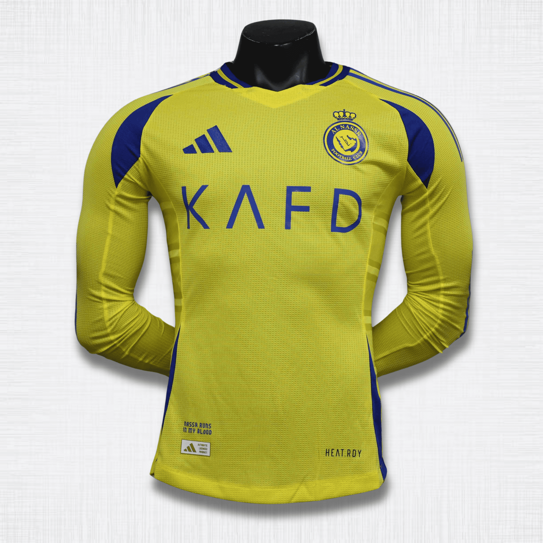 Camisa Al-Nassr 24/25 – Home Manga Longa Edição Jogador
