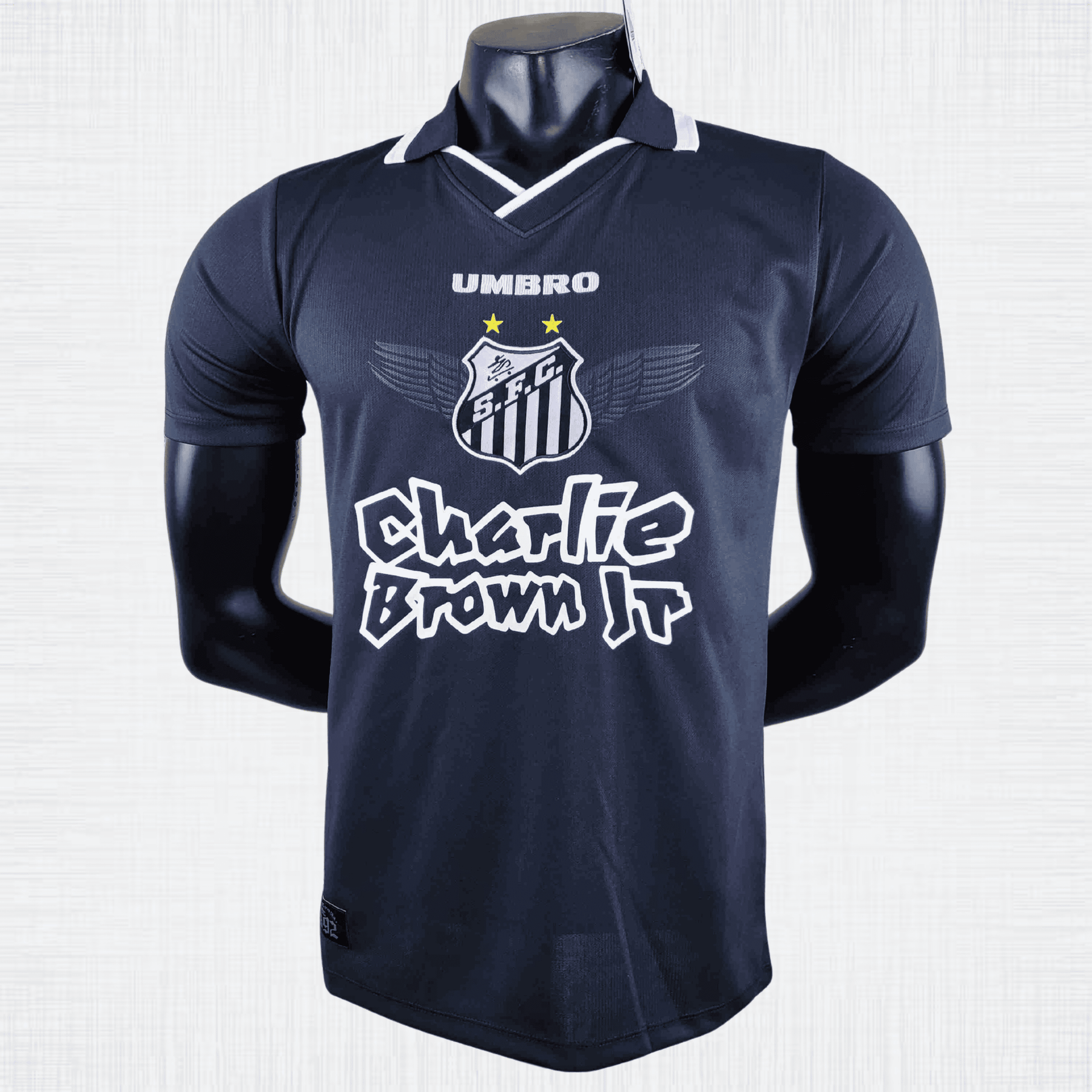 Camisa Santos 2022/23 – Charlie Brown Jr Preta