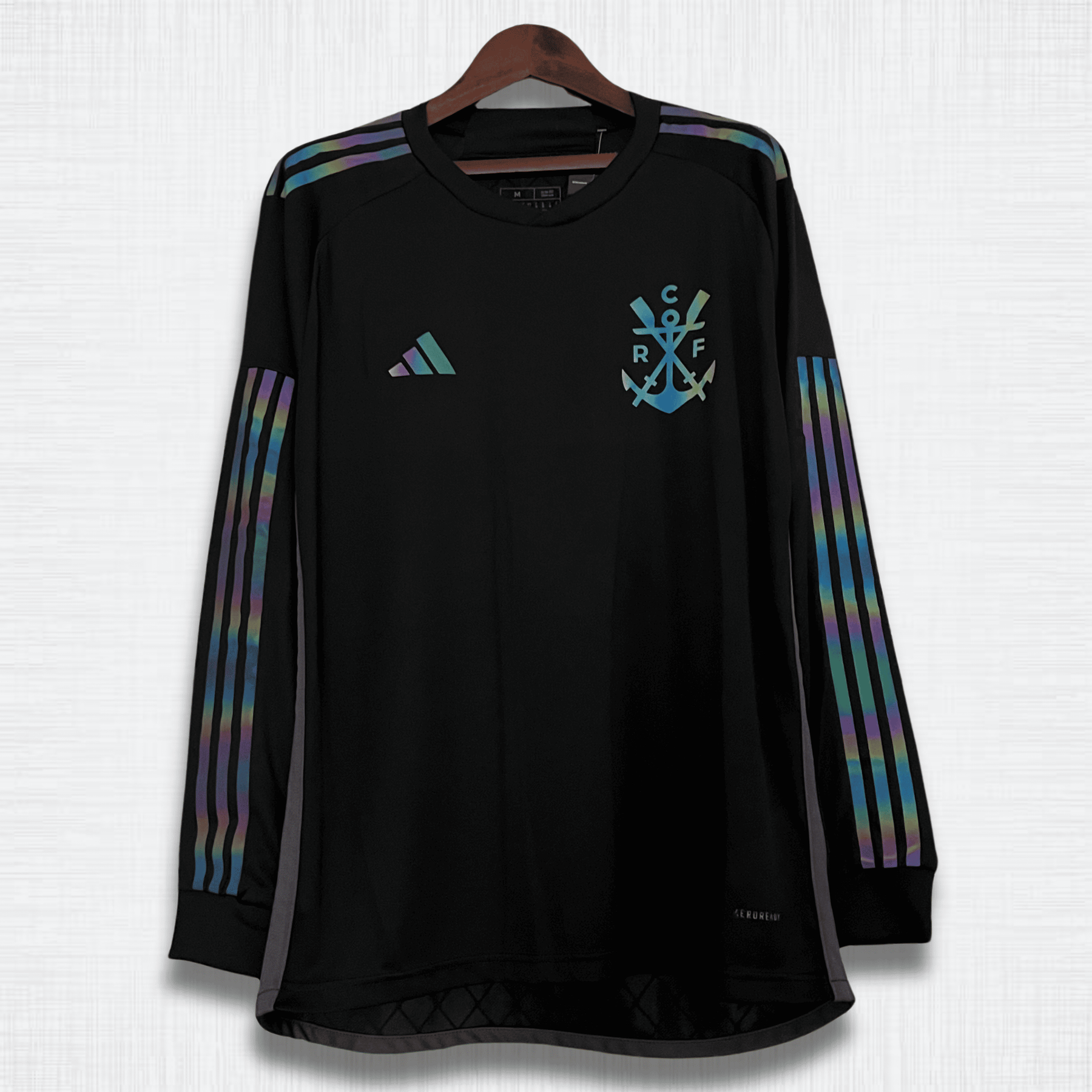 Flamengo adidas 2023/24 – Camisa 3 Manga Longa Masculina