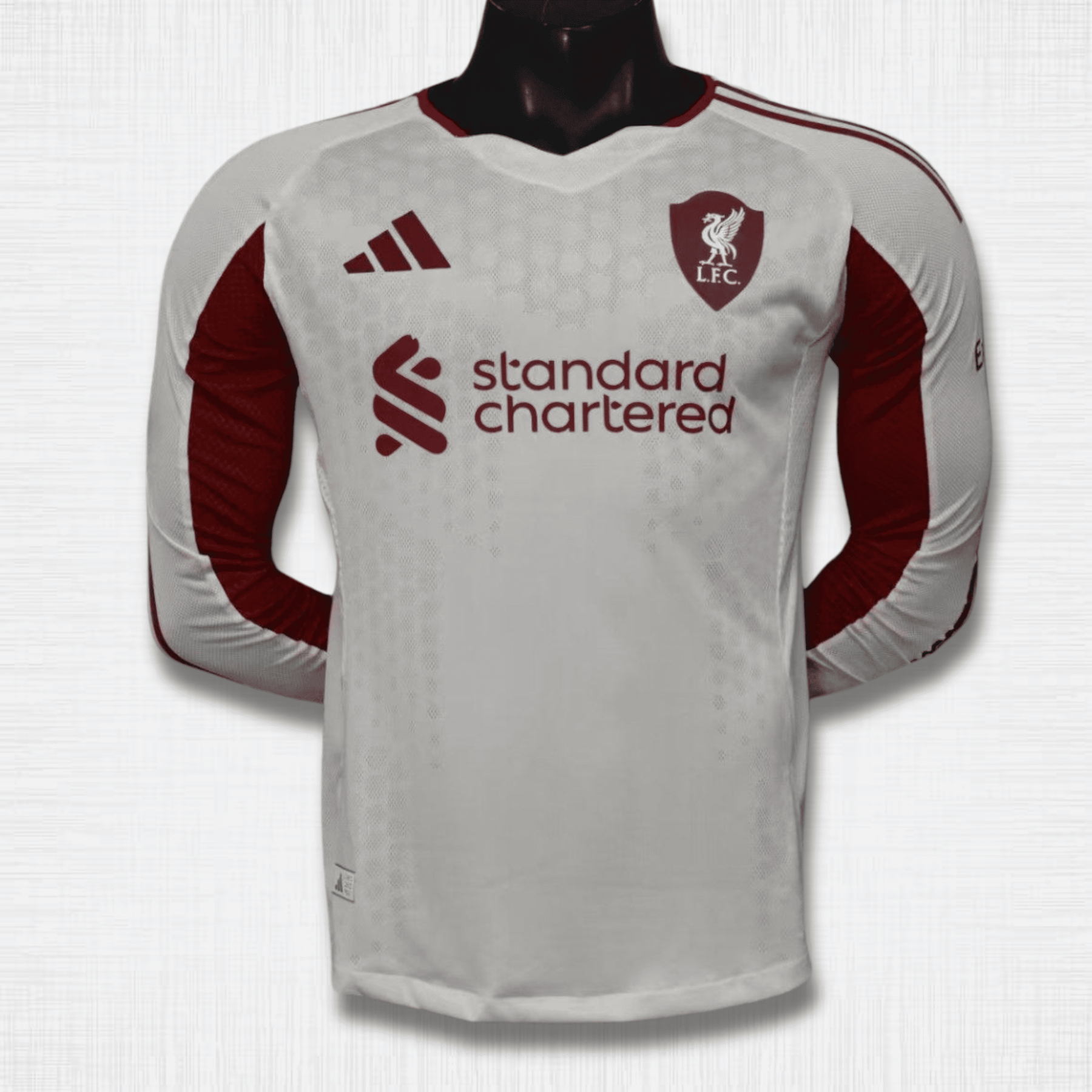 Camisa Liverpool 25/26 – Edição Jogador Away Manga Longa