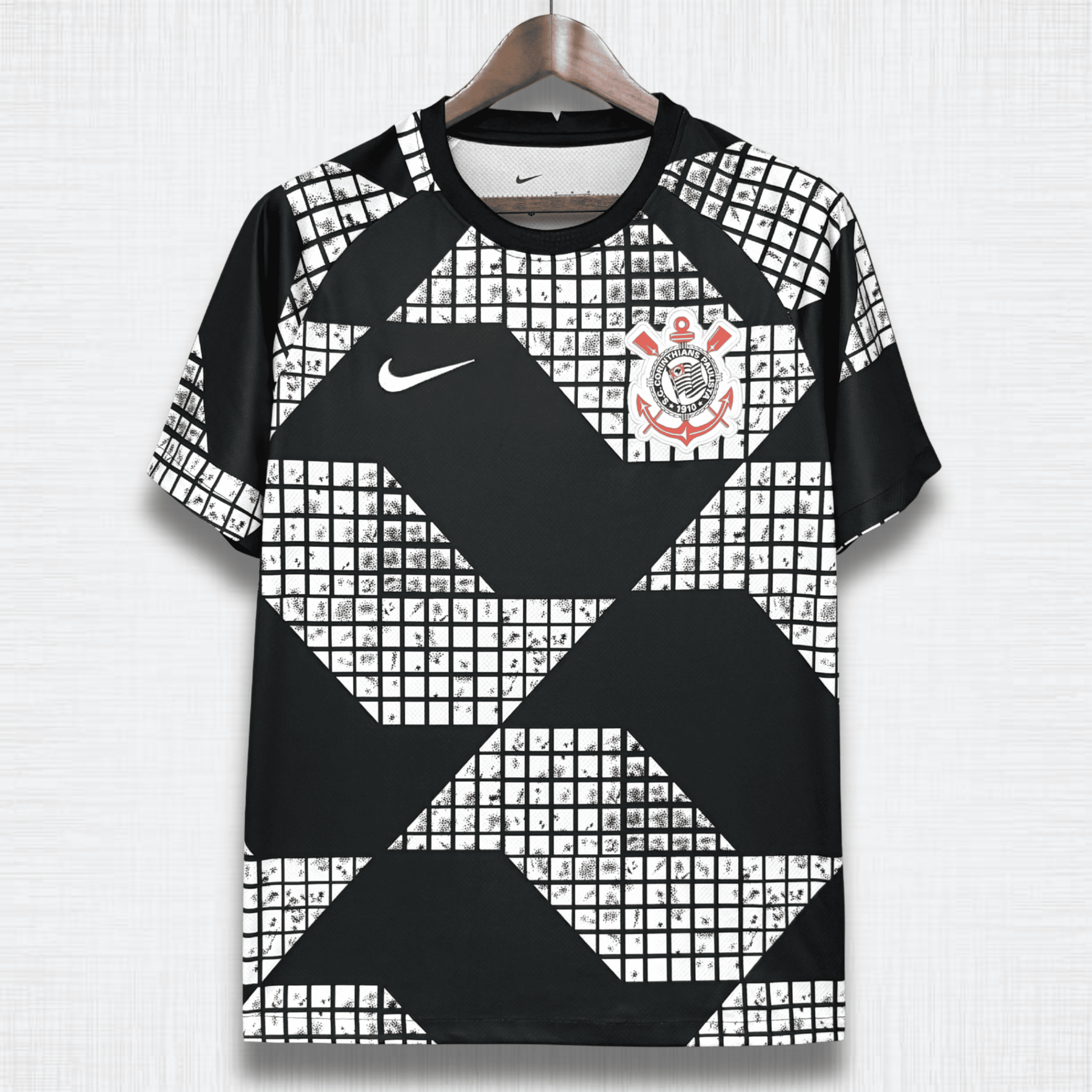 Camisa Corinthians 25/26 – Torcedor Preta e Branca