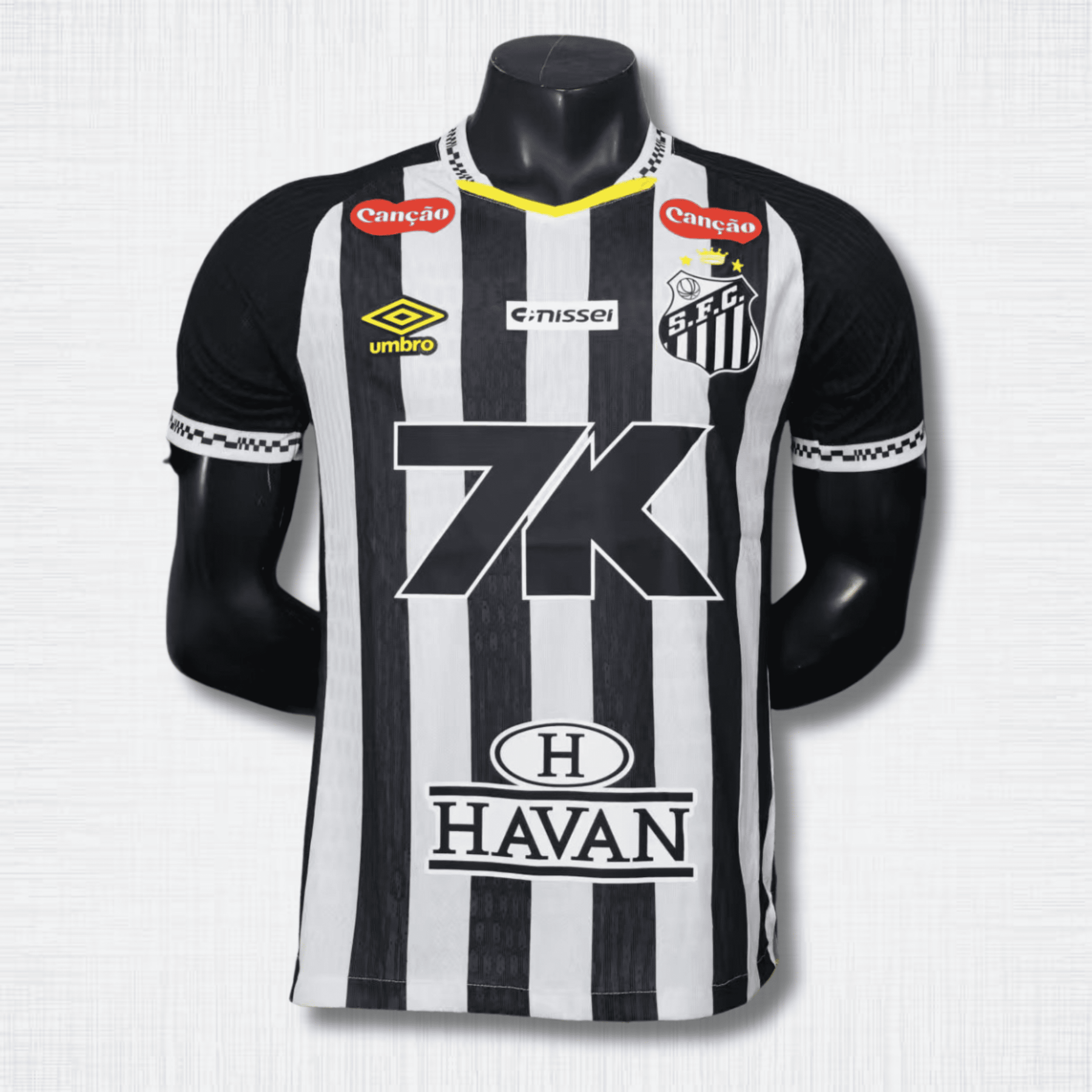 Camisa Santos 25/26 – Edição Jogador Away Todos os Patrocínios