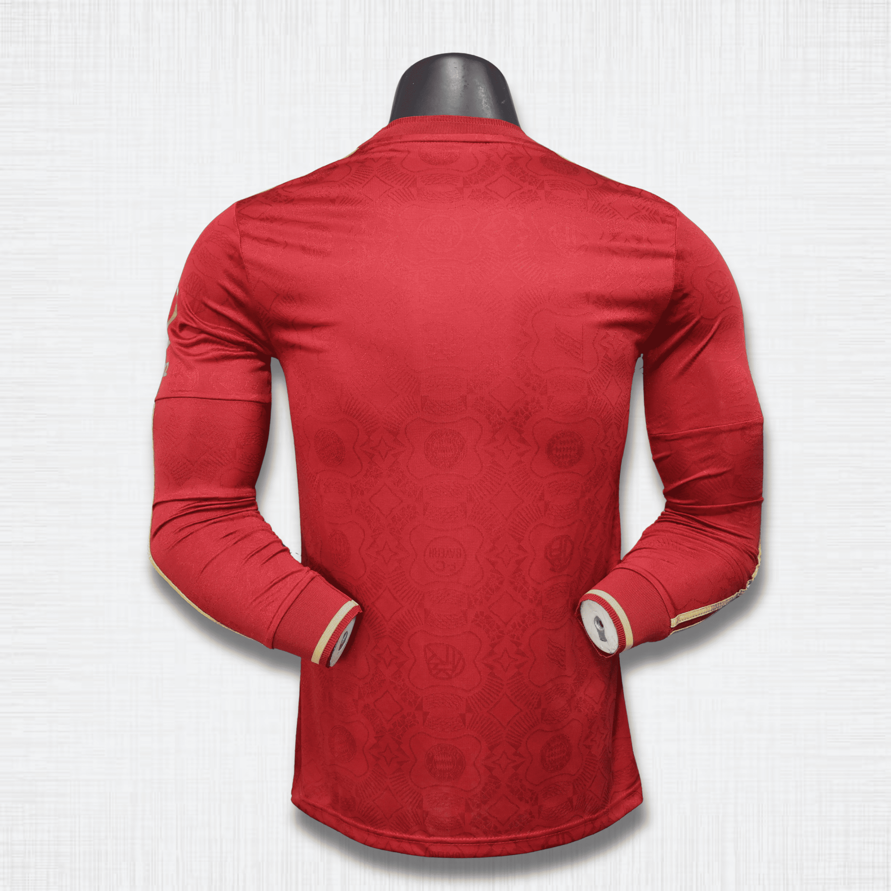 Camisa Bayern de Munique 25/26 – Edição Jogador 125 Anos Vermelha