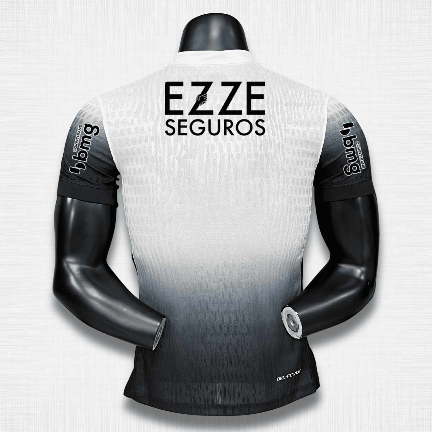 Camisa Corinthians 2024/25 – Edição Jogador – Home com Todos os Patrocínios