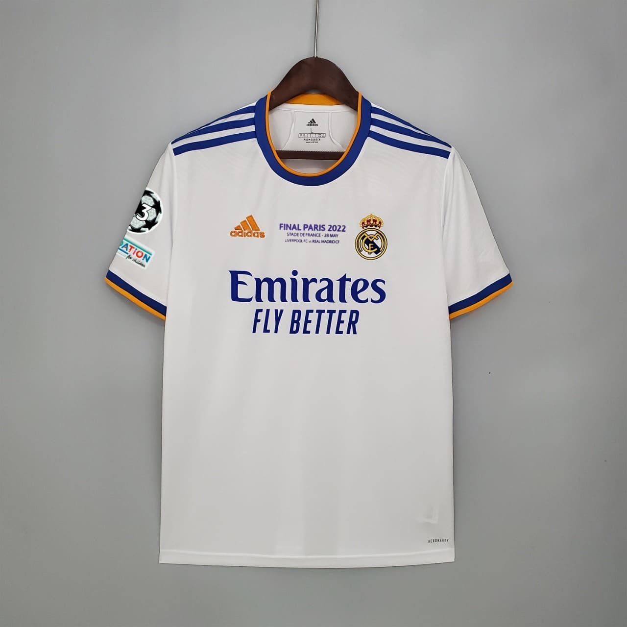 Camisa Real Madrid 21/22 – Versão Final Home Vini Jr