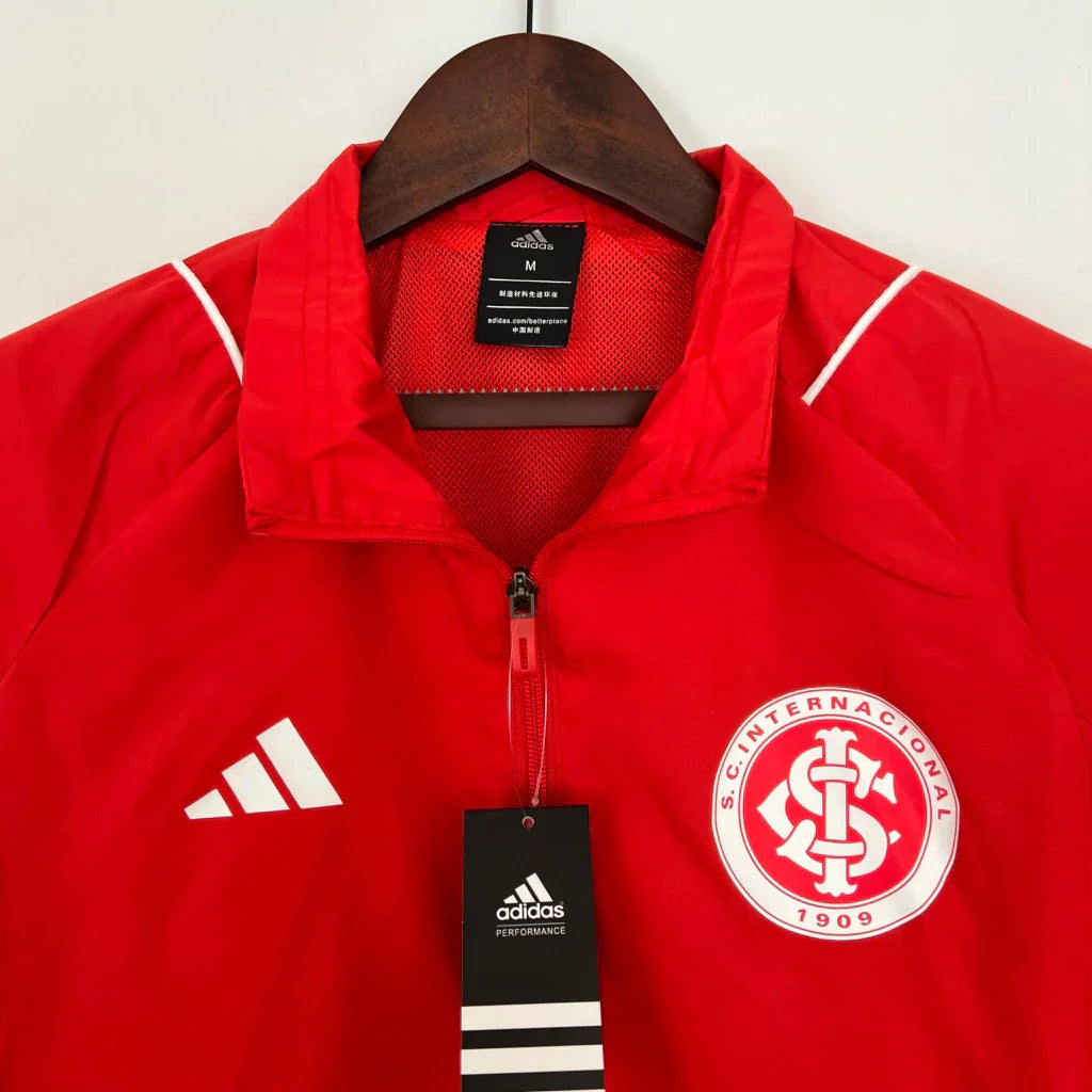 Corta-vento Internacional Adidas - Vermelho
