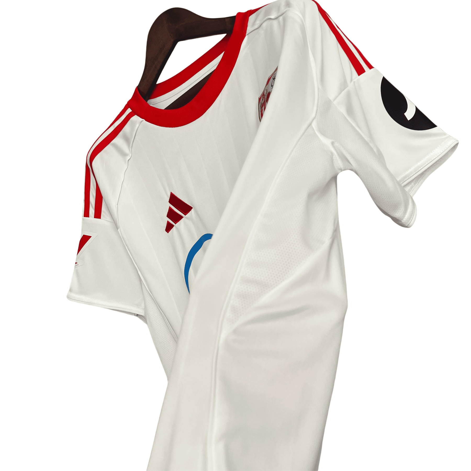 Camisa Sevilla 2025/26 – Home Torcedor Adidas com Todos os Patrocínios