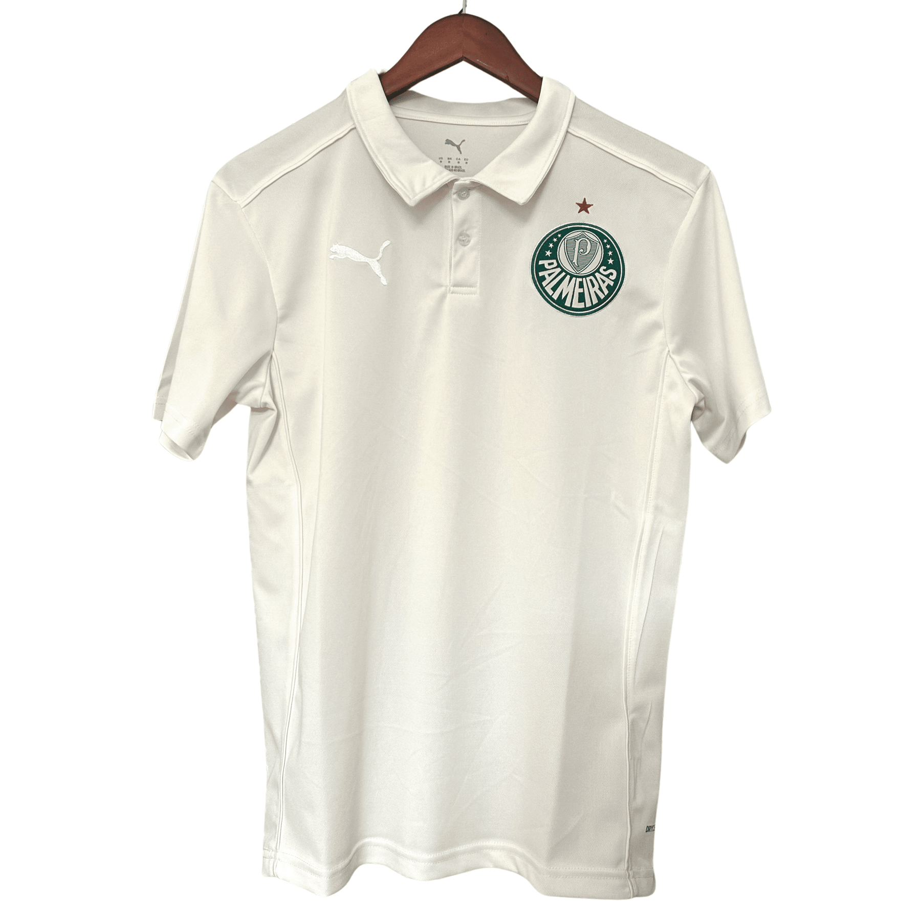 Polo Palmeiras 2025/26 – Branco Masculina