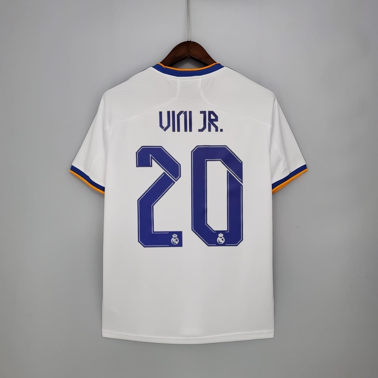 Camisa Real Madrid 21/22 – Versão Final Home Vini Jr
