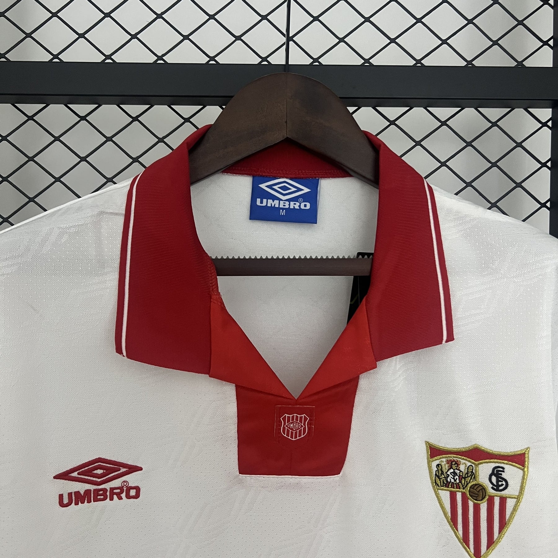 Camisa Retrô Sevilla 1994/96 – Home Torcedor Masculina
