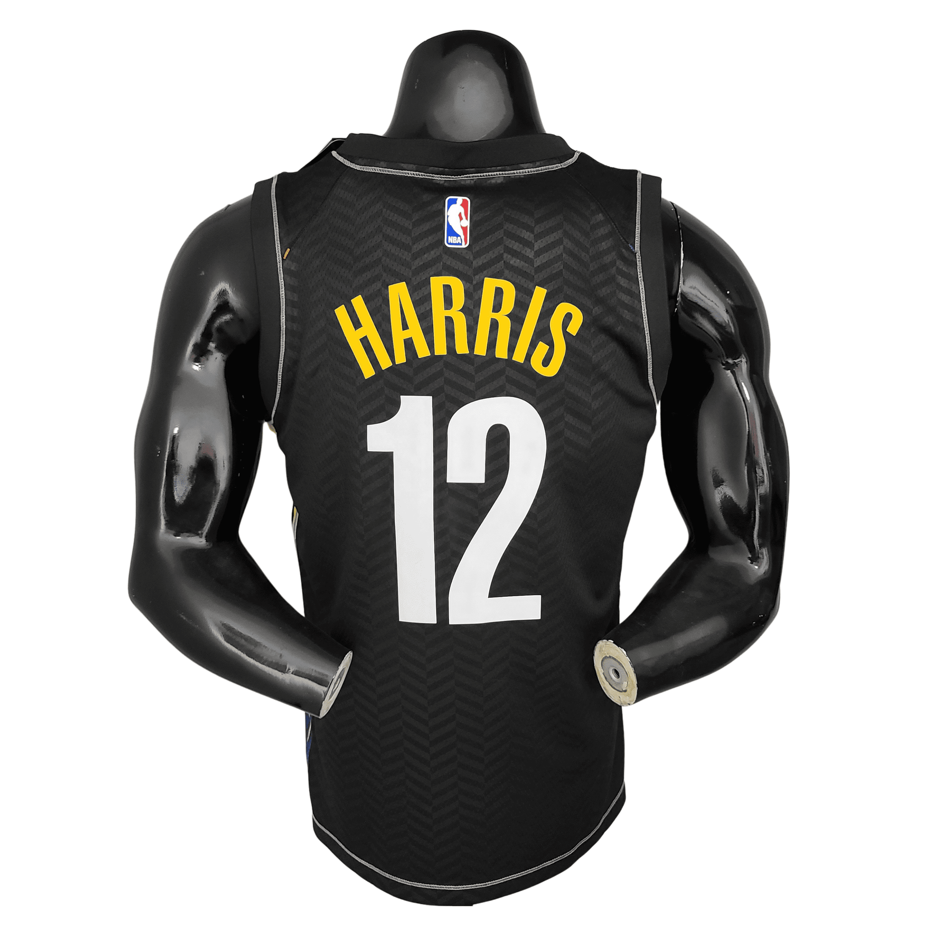 Camisa Brooklyn Nets City Edition – Harris #12 Preta NBA