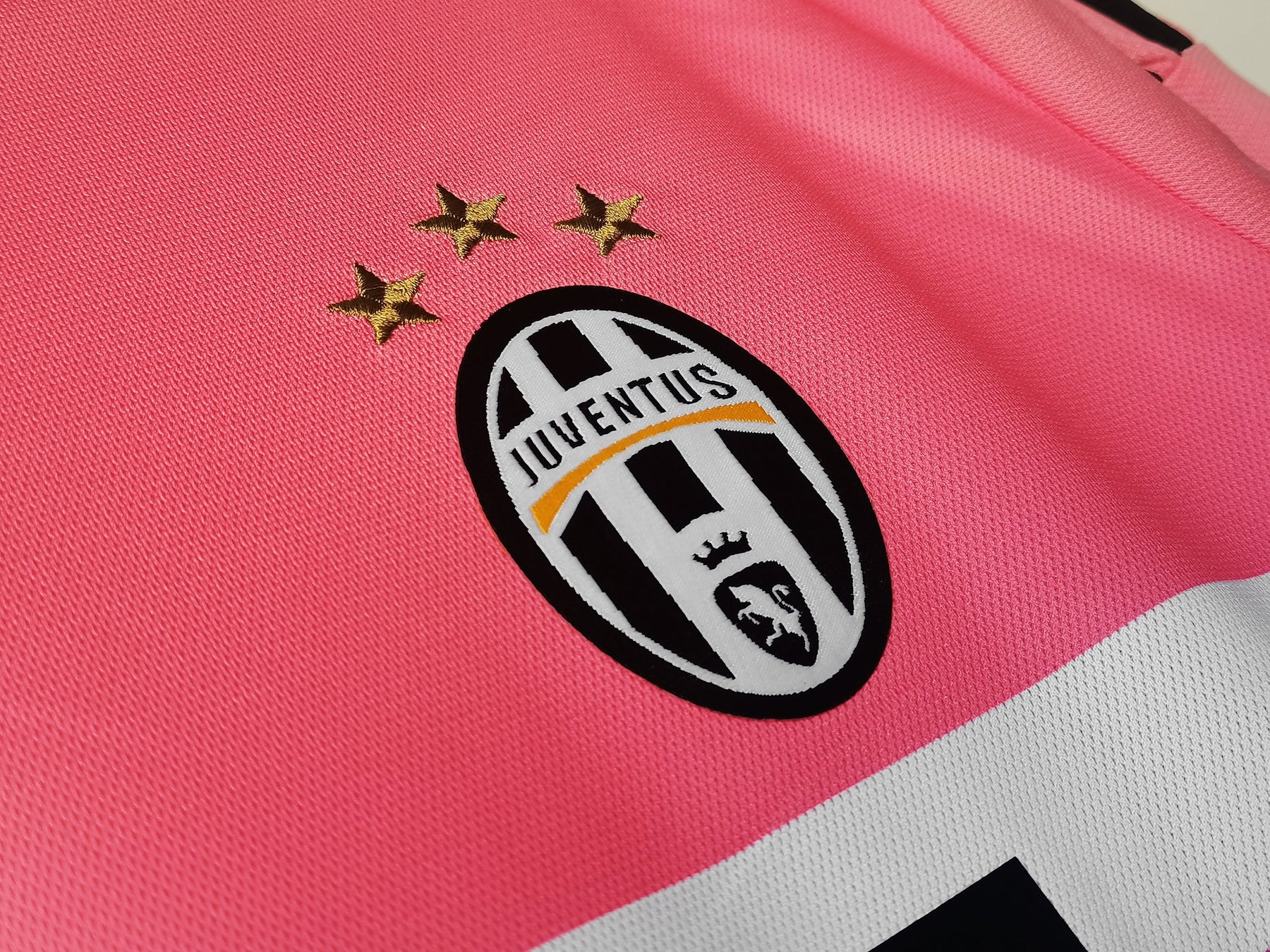 Camisa da Juventus 2015 Retrô Manga longa - Rosa