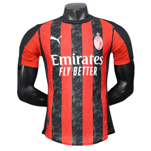 Camisa Home 25/26 do AC Milan - Versão Jogador