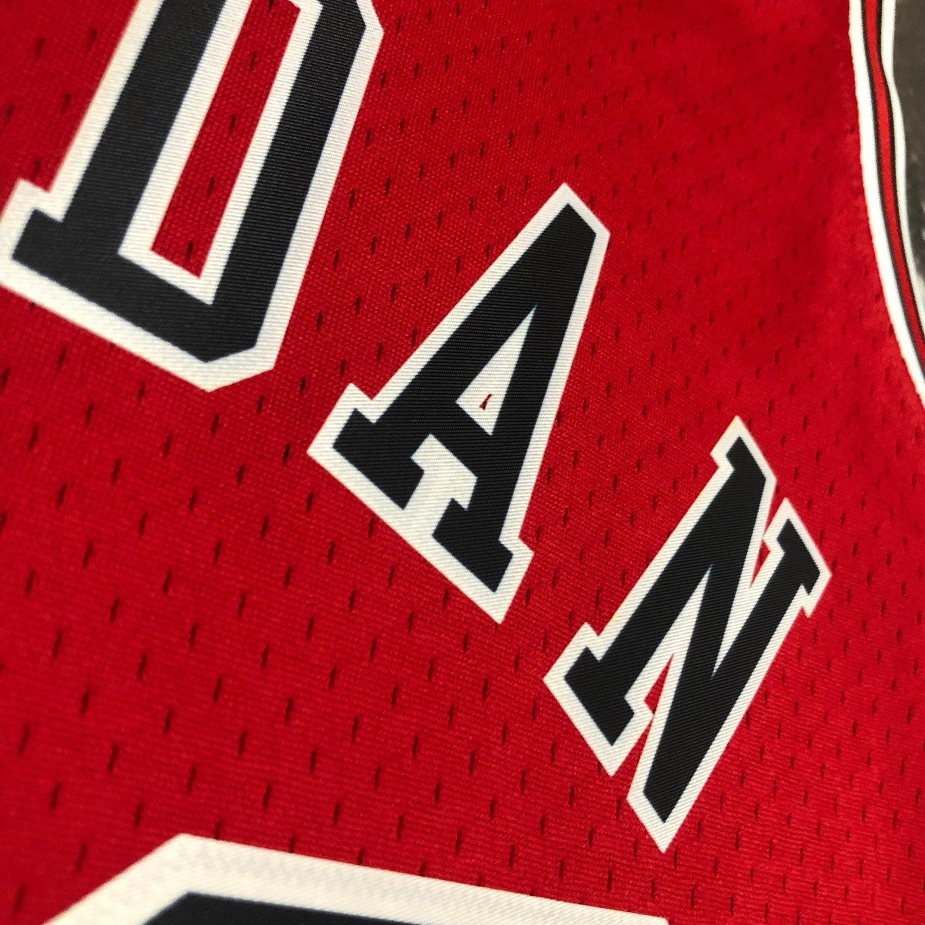 Regata Mitchell & Ness Chicago Bulls 1986-1987 Vermelha