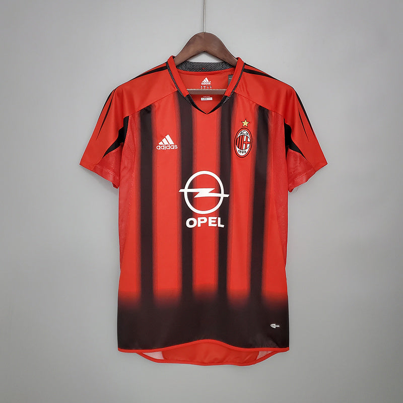 Camisa Milan Retrô 2004/05 Home Adidas