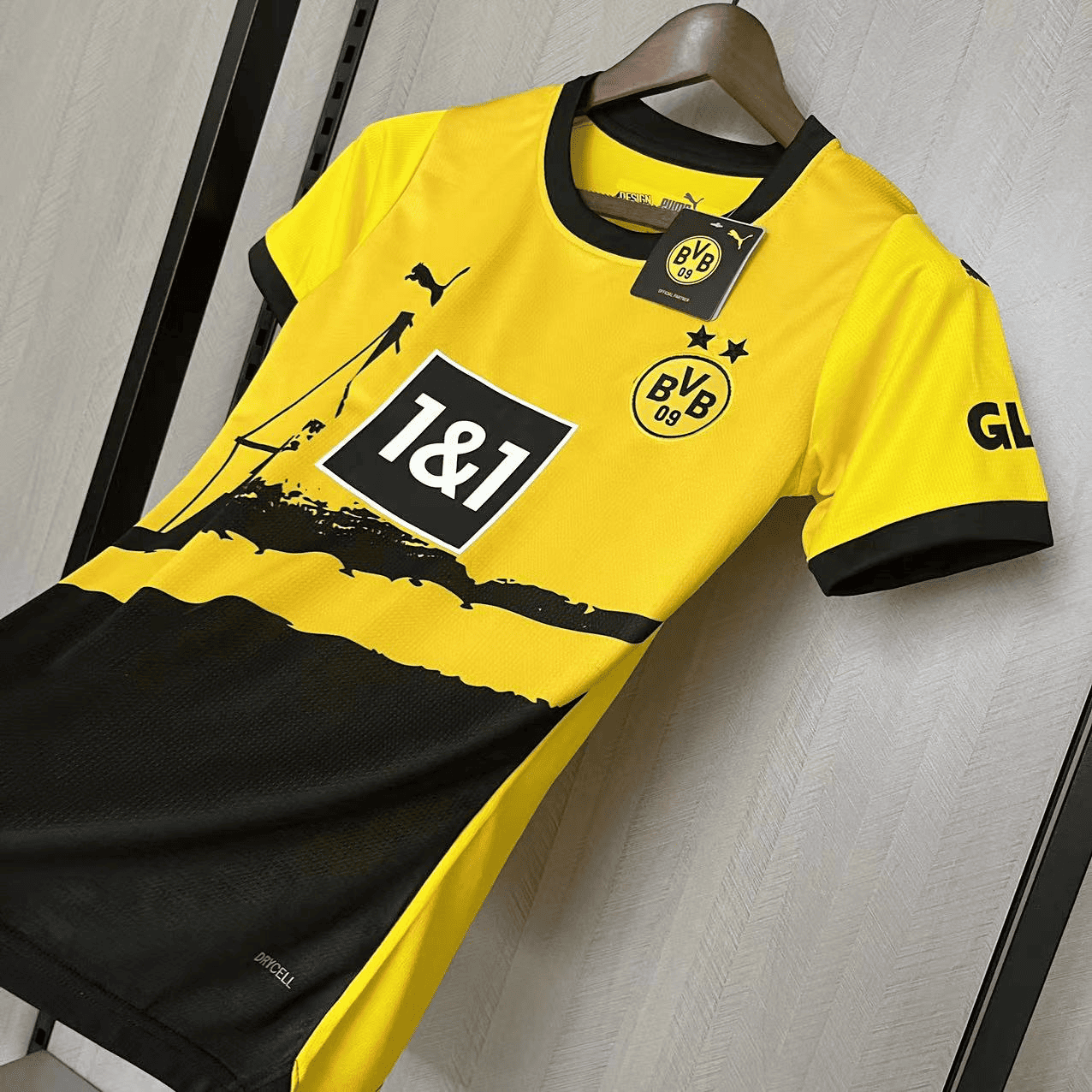 Camisa Borussia Dortmund Feminina 2023/24 – Home Puma