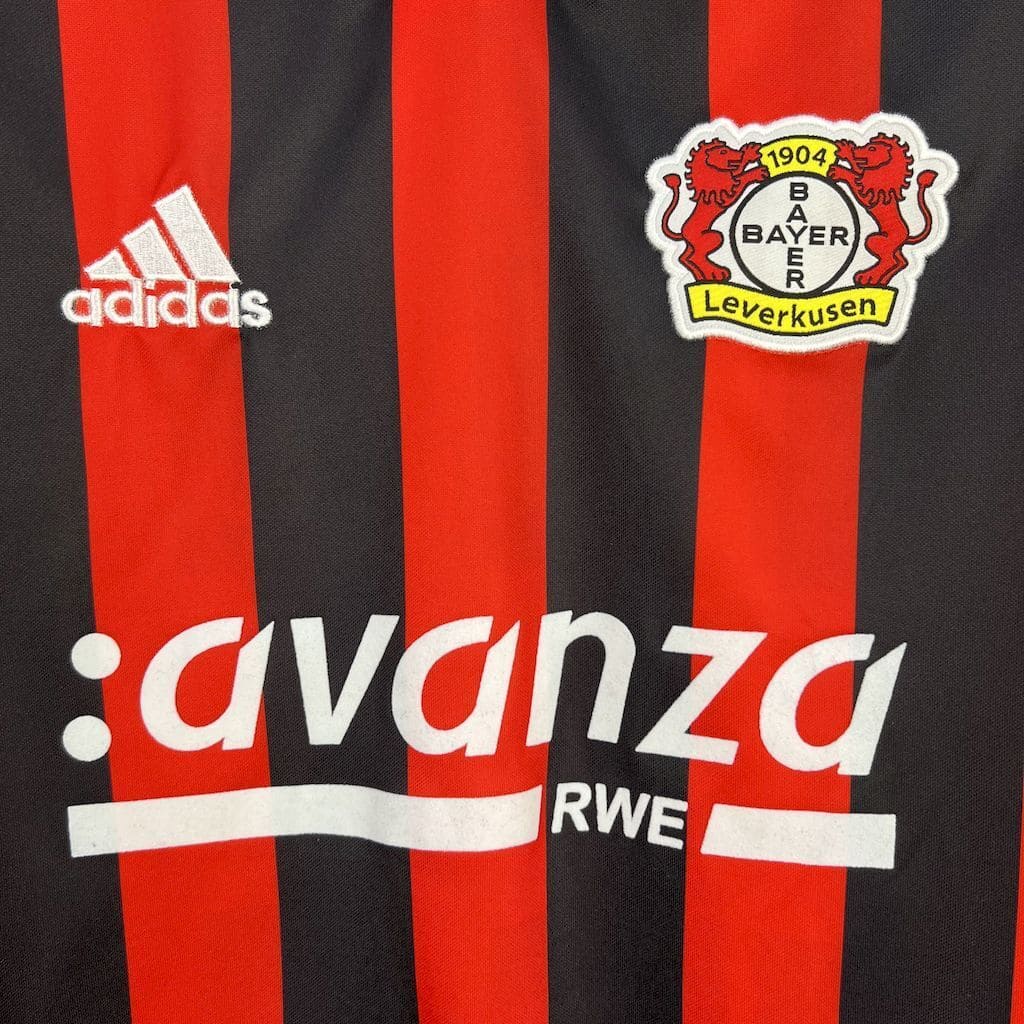Camisa Retrô Bayer 04 Leverkusen 2000/01 – Home Masculina adidas