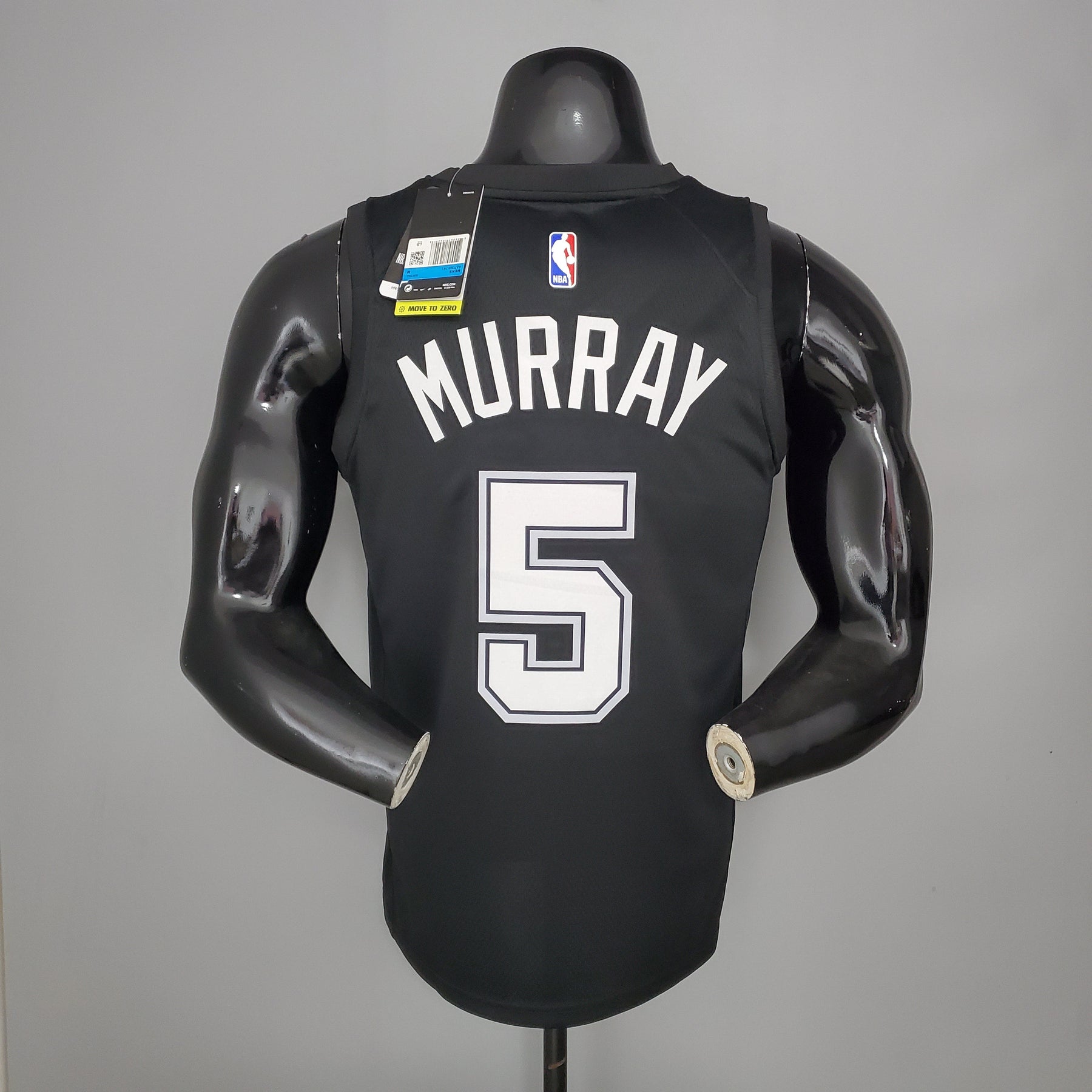 Camisa NBA San Antonio Spurs #5 Murray - City Edition Black