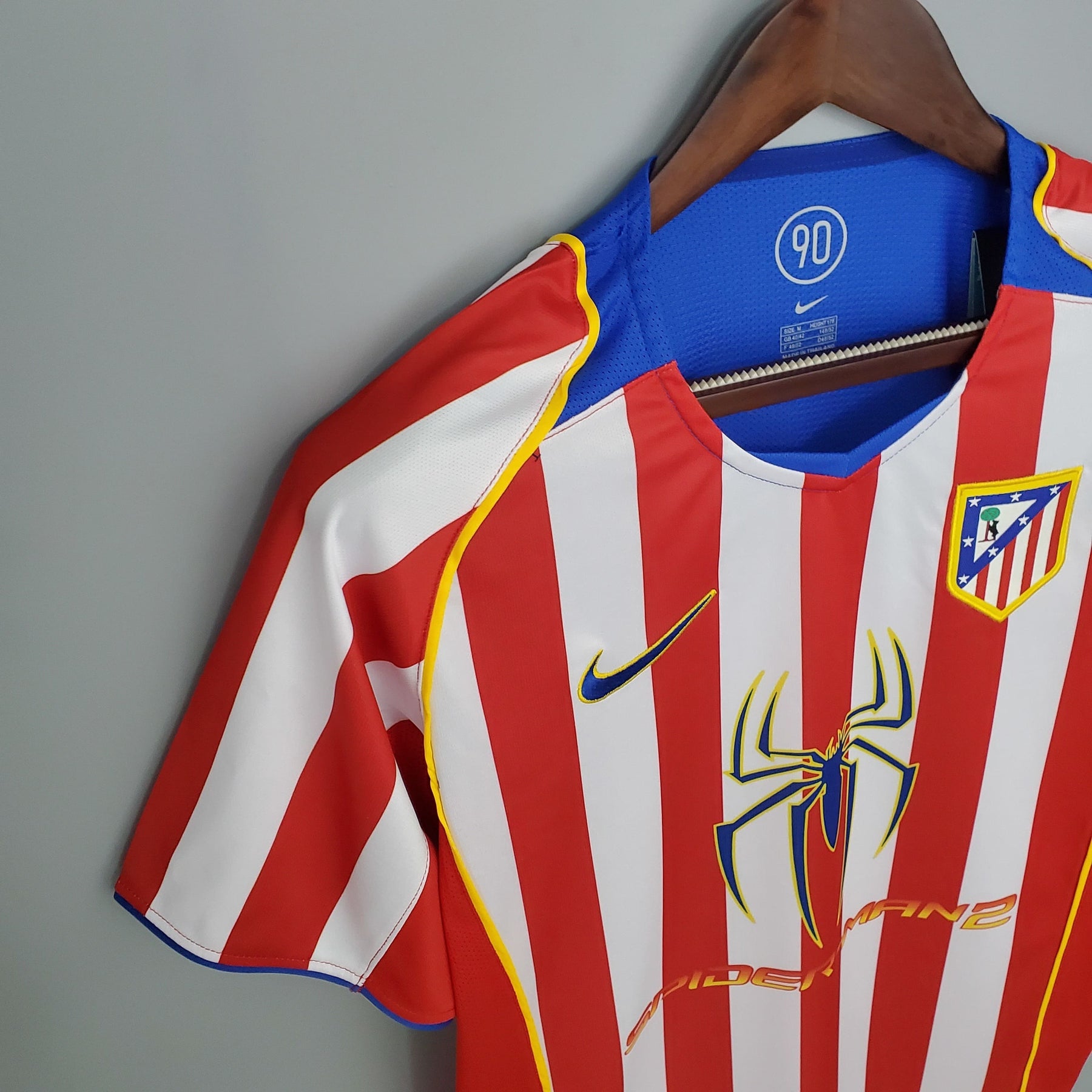 Camisa Retrô Atlético de Madrid 2004/05 – Home Masculina