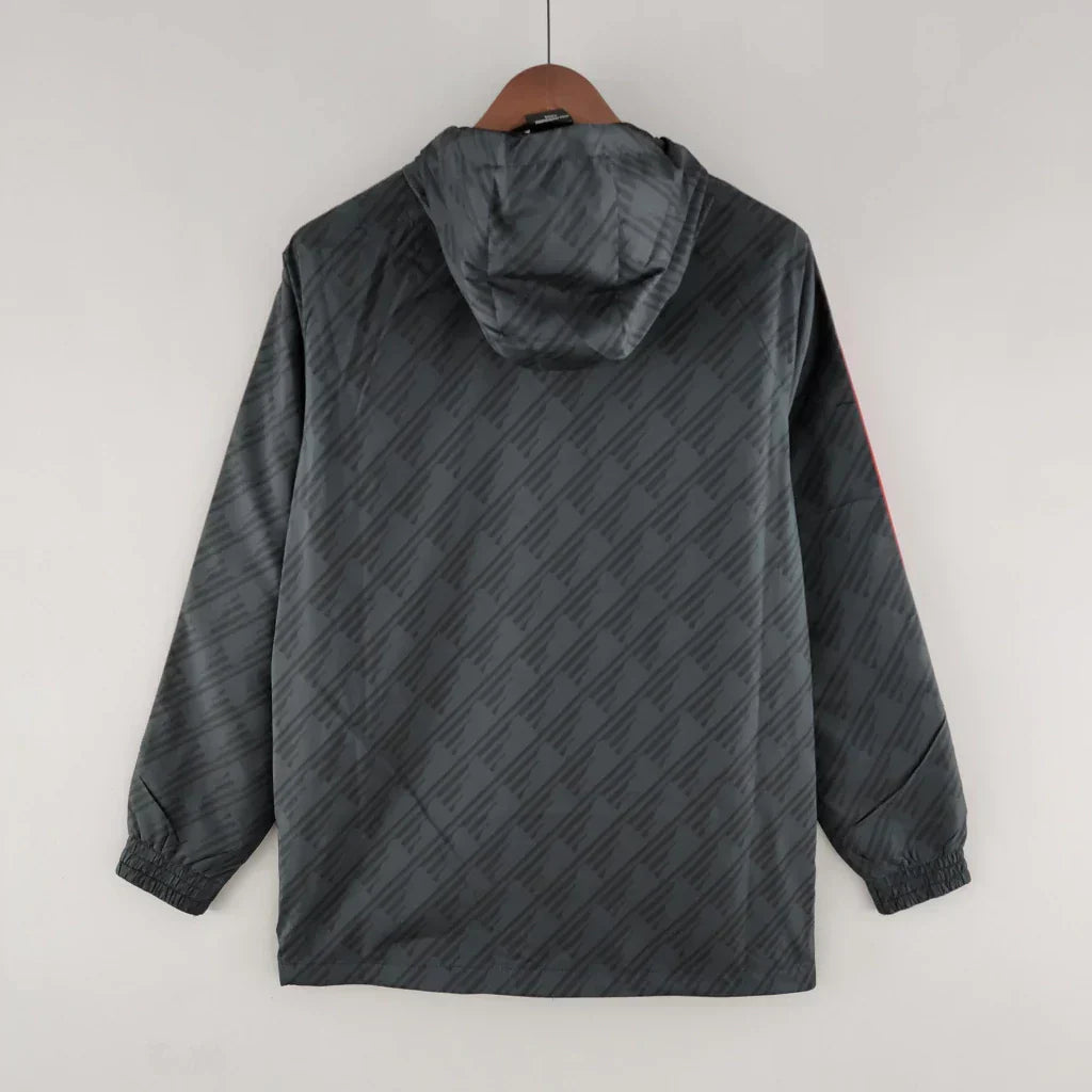 Corta-vento Flamengo Adidas - Preto