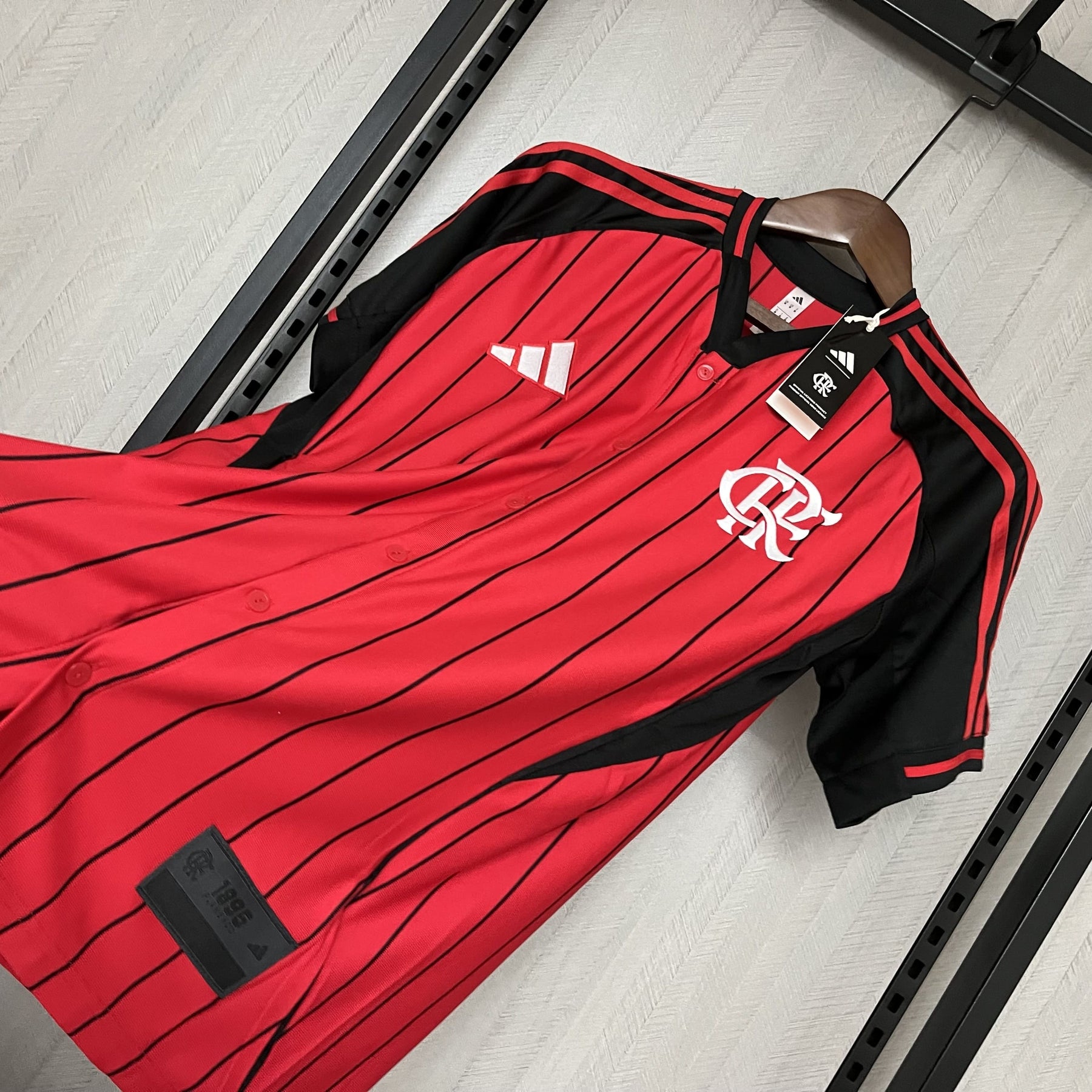 Camisa Flamengo 2025/26 – Adidas Vermelha e Preta