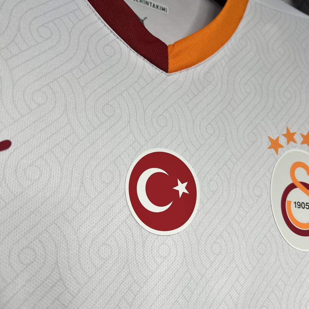 Camisa Galatasaray 2024/25 – Away Torcedor Masculina Puma Branca