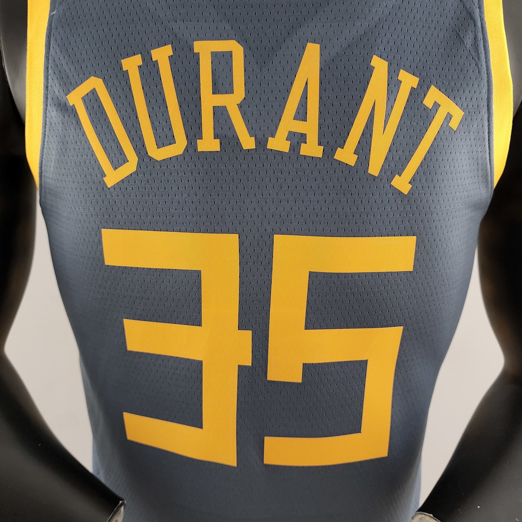 Camisa Golden State Warriors Kevin Durant #35 Cinza 2018 NBA