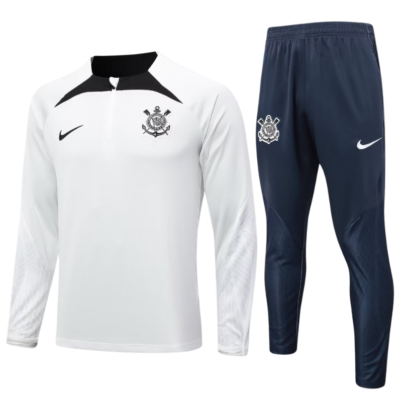 Conjunto Inverno Corinthians - Branco