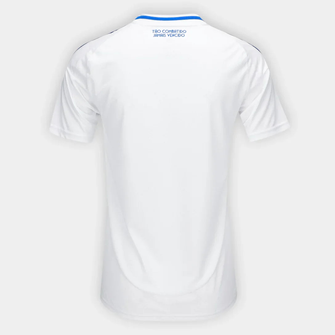 Camisa Cruzeiro II 25/26 s/n Torcedor Adidas Feminina - Branco+Azul