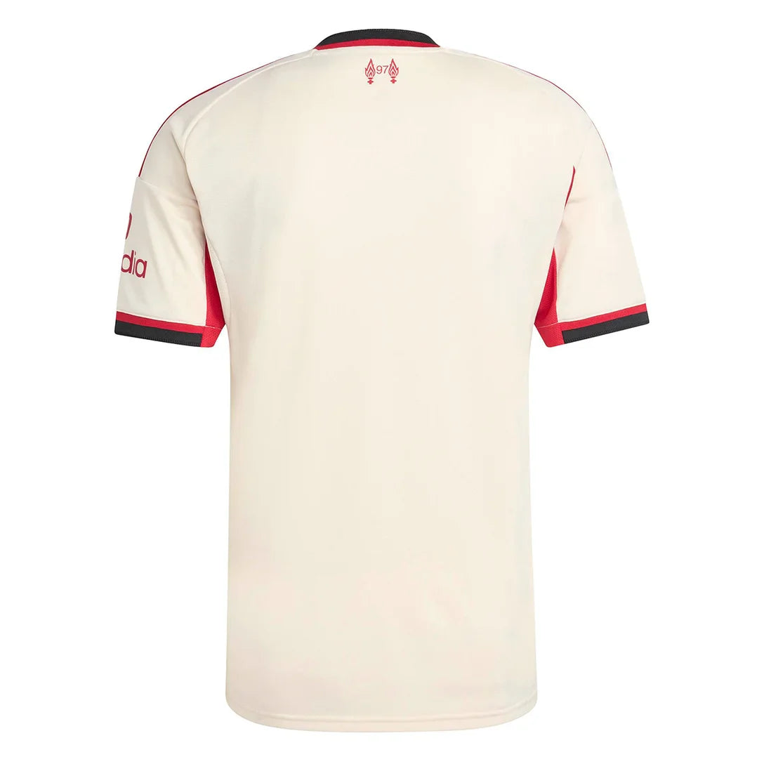 Camisa Liverpool Away 25/26 s/n Torcedor Adidas Masculina - Branco