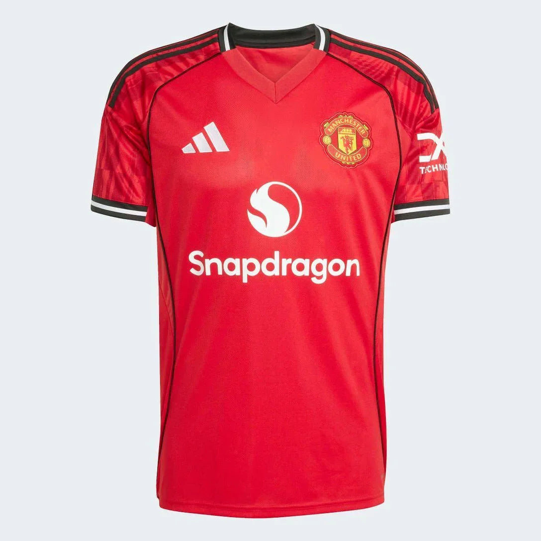 Camisa Manchester United Home 25/26 s/n Torcedor Adidas Masculina - Vermelho