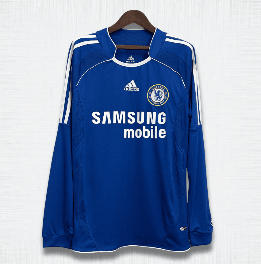 Camisa Retrô Chelsea 2006/07 – Home Manga Longa