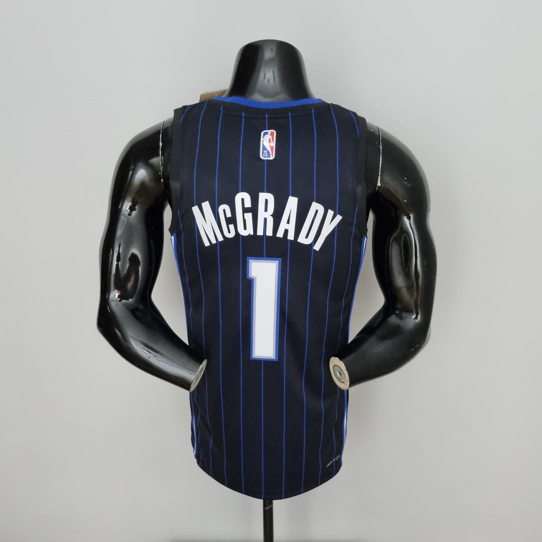 Camisa NBA Orlando Magic #1 McGrady - 75° Aniversário Black