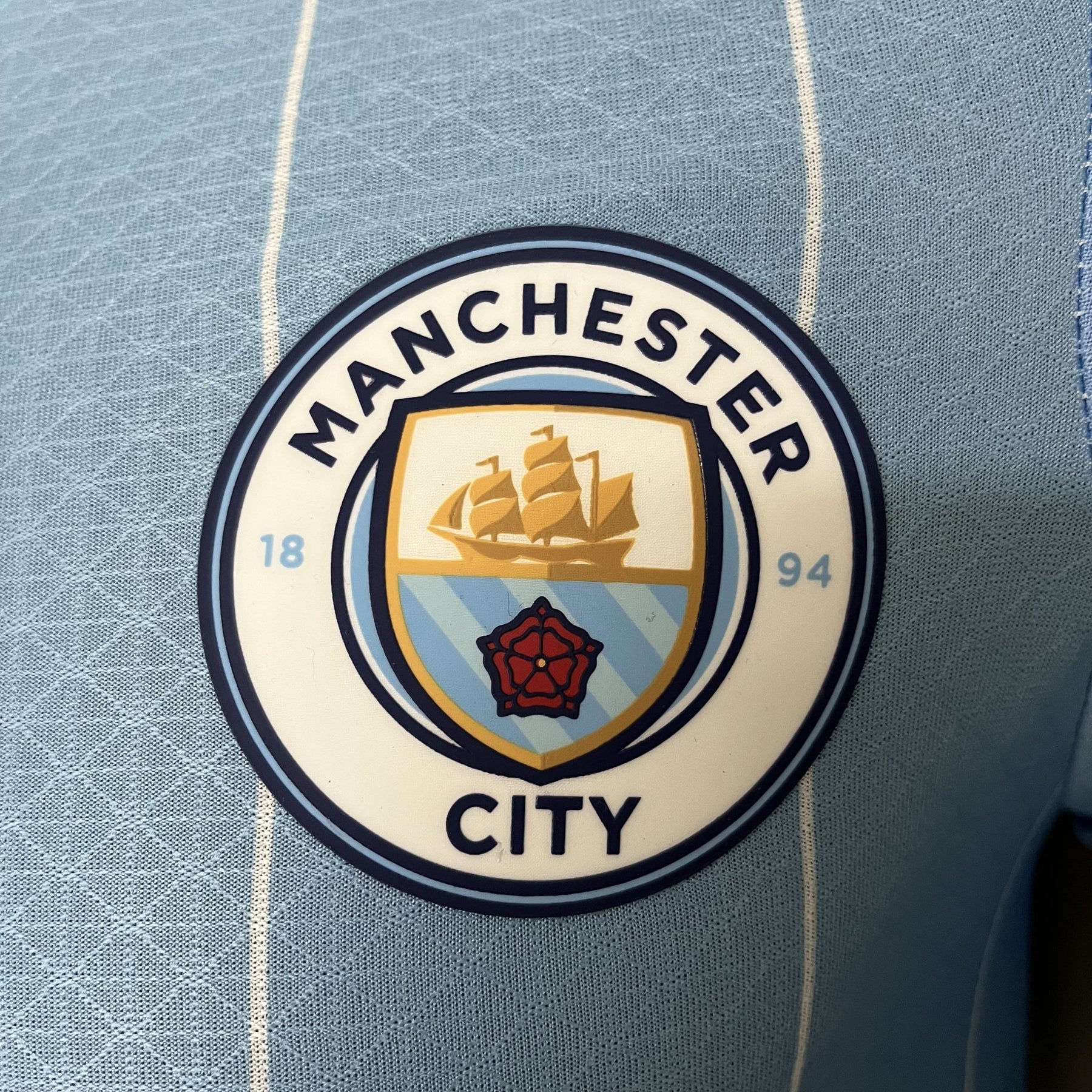 Camisa Manchester City 24/25 – Player Edition Azul Masculina