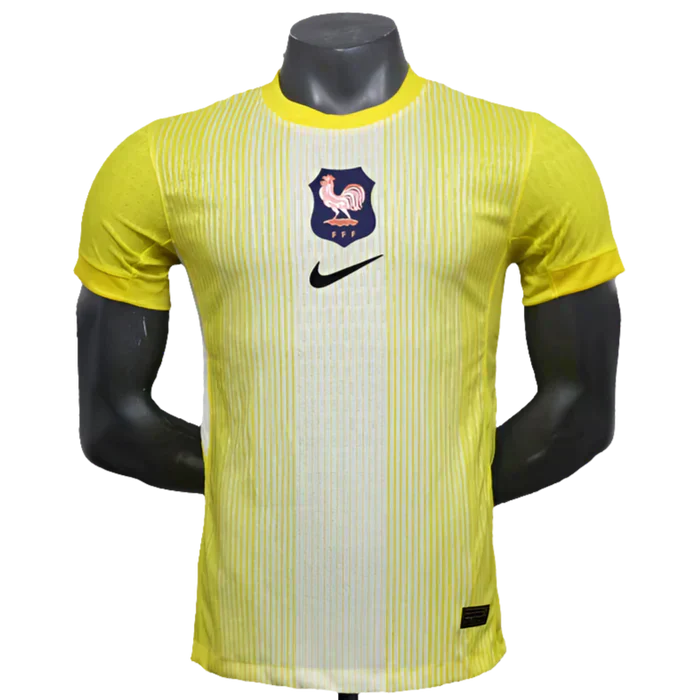 Camisa França 25/26 Goleiro - Amarelo - Versão Jogador
