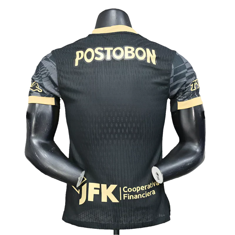 Camisa Atletico Nacional 25/26 Edição Preta - Versão Jogador