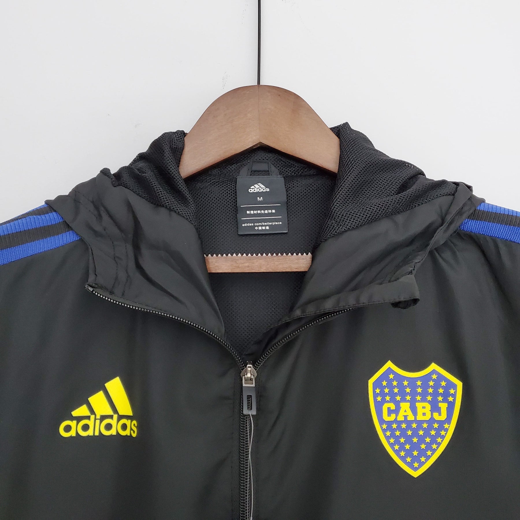Corta-Vento Boca Juniors 2022 – Preto