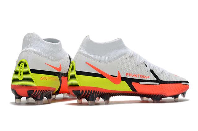 Chuteira Campo Nike Phantom GT2 Elite FG White - Cano Alto