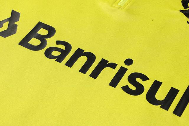 Conjunto Inverno Internacional Verde Fluorescente e Preto Adidas - Com Ziper