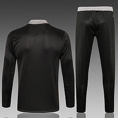 Conjunto Juventus Preta Adidas - Com Ziper