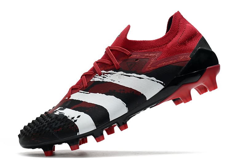 Chuteira Adidas Predator Mutator 20.1 Low – Vermelha e Preta