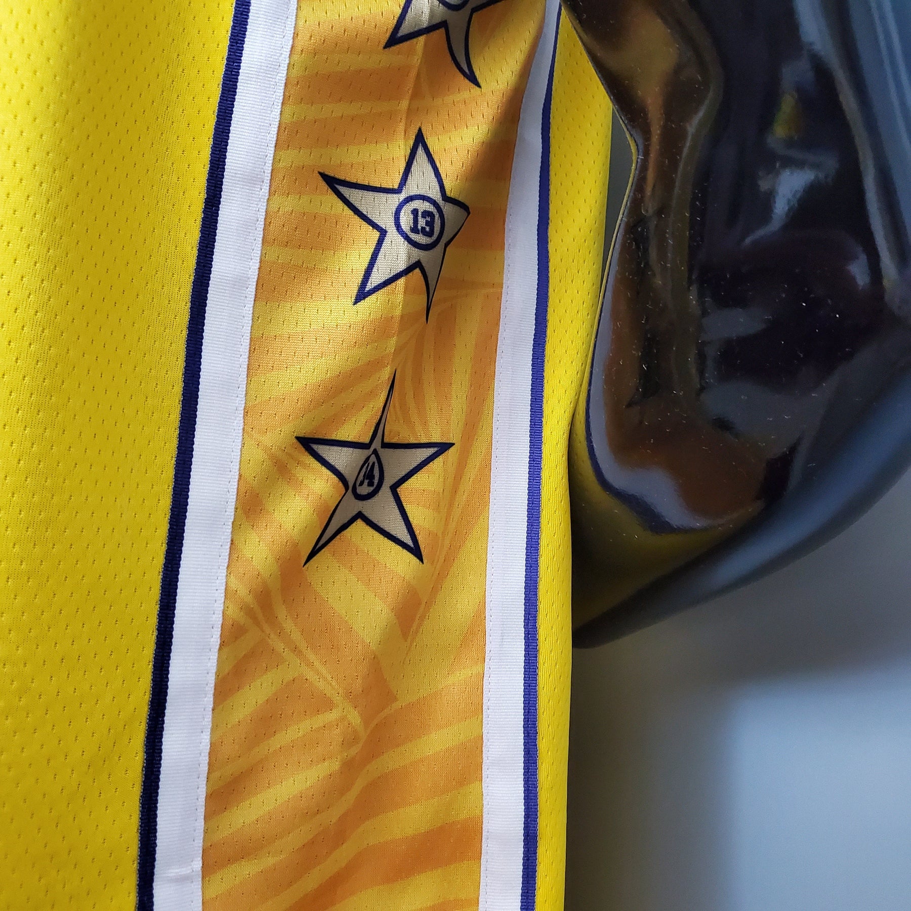 Camisa NBA Lakers #24 Bryant V-neck City Yellow - 23/24