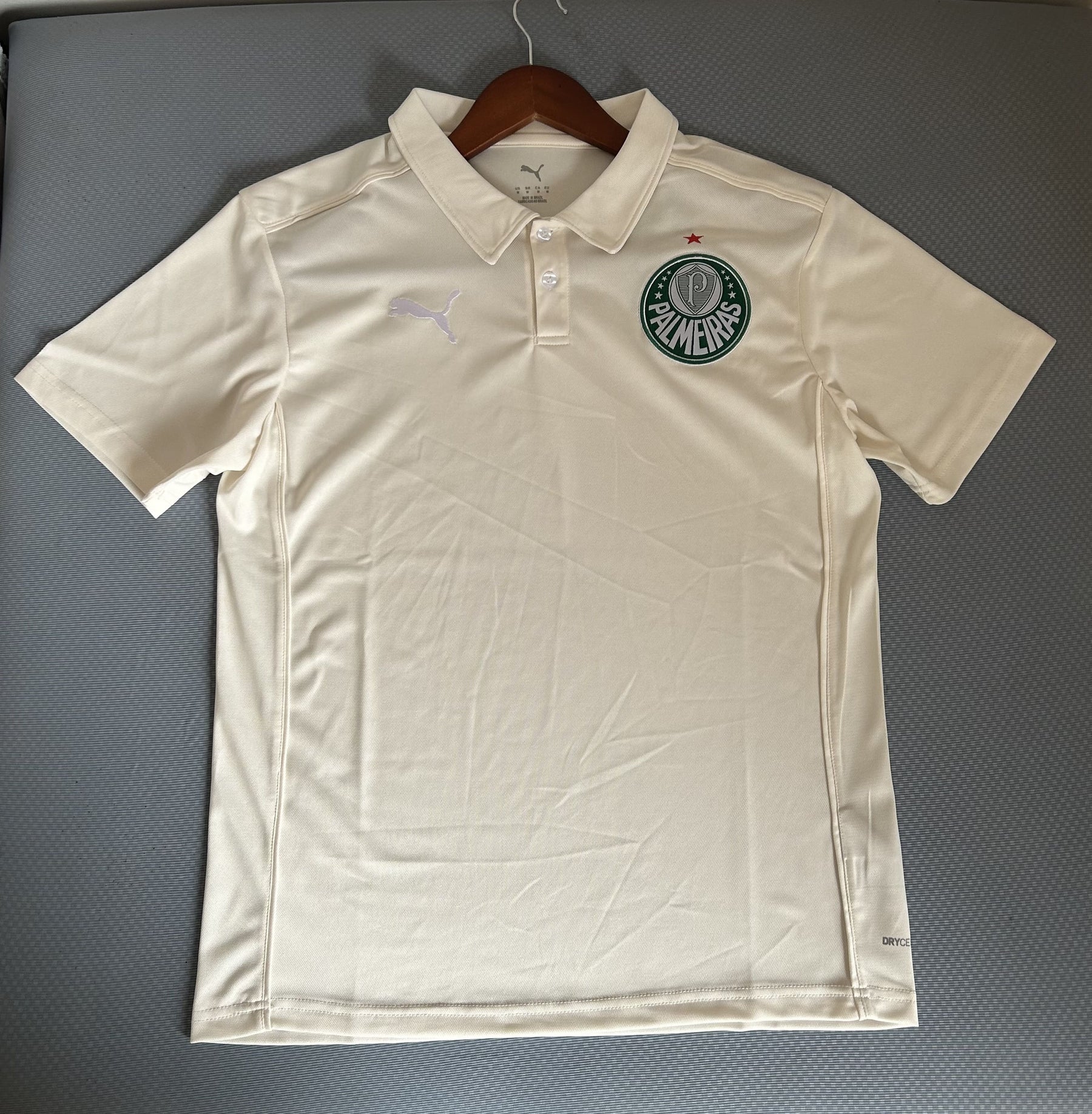 Polo Palmeiras 2025/26 – Branco Masculina