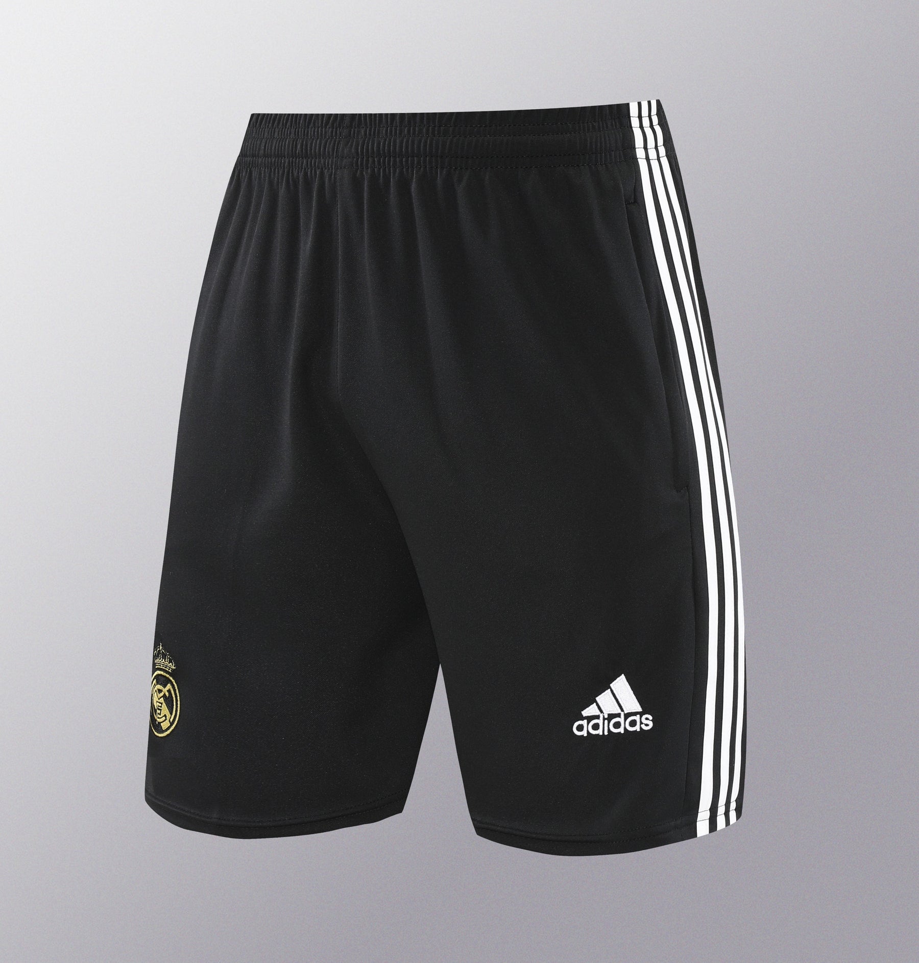 Conjunto de Treino Real Madrid 24/25 – Branco e Preto