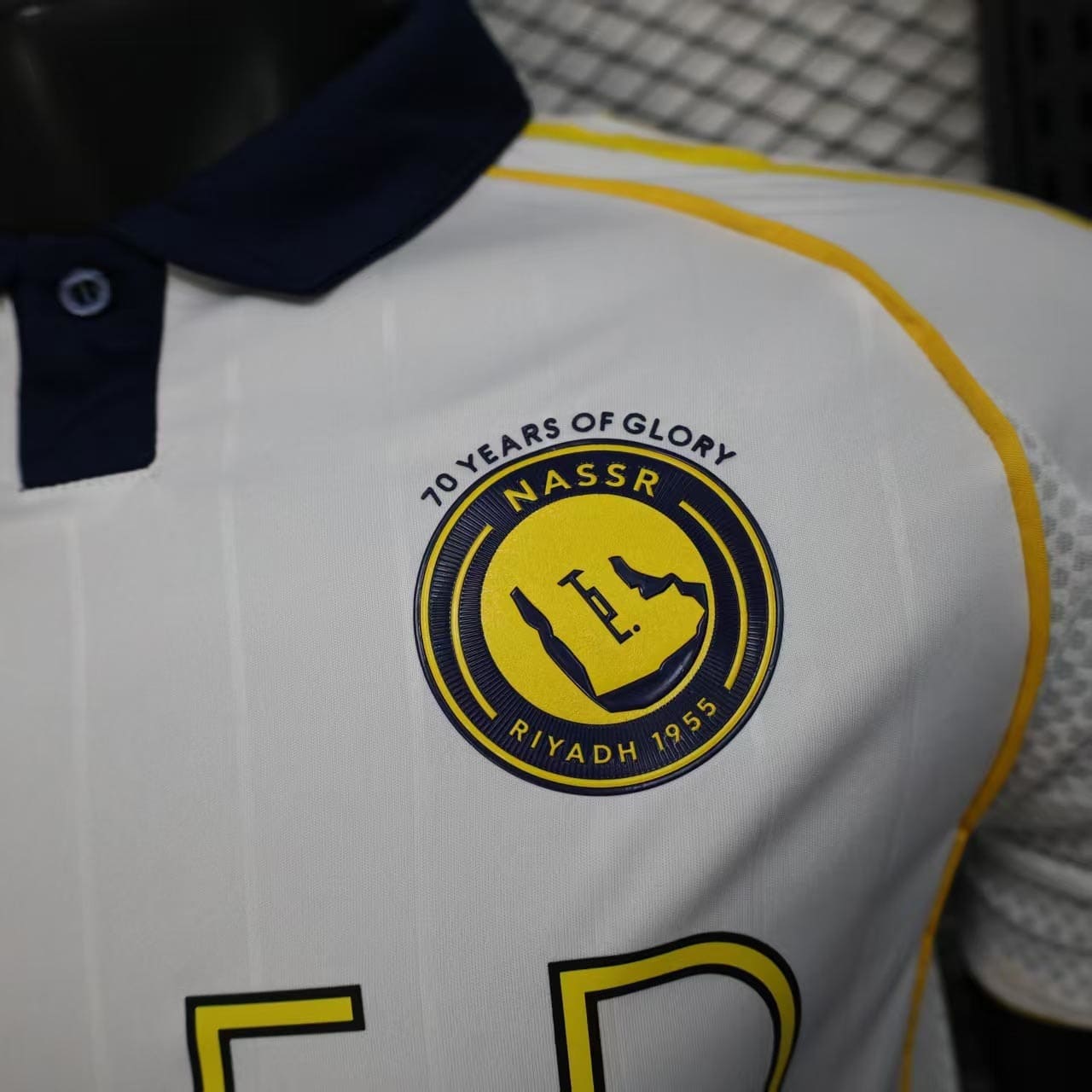 Camisa Al-Nassr 25/26 – Away Branca Edição Jogador