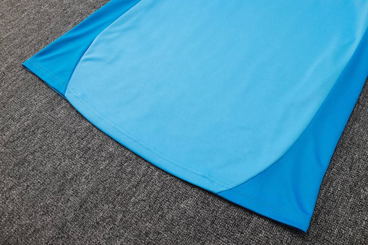 Conjunto Inverno do Flamengo Adidas - Azul Claro