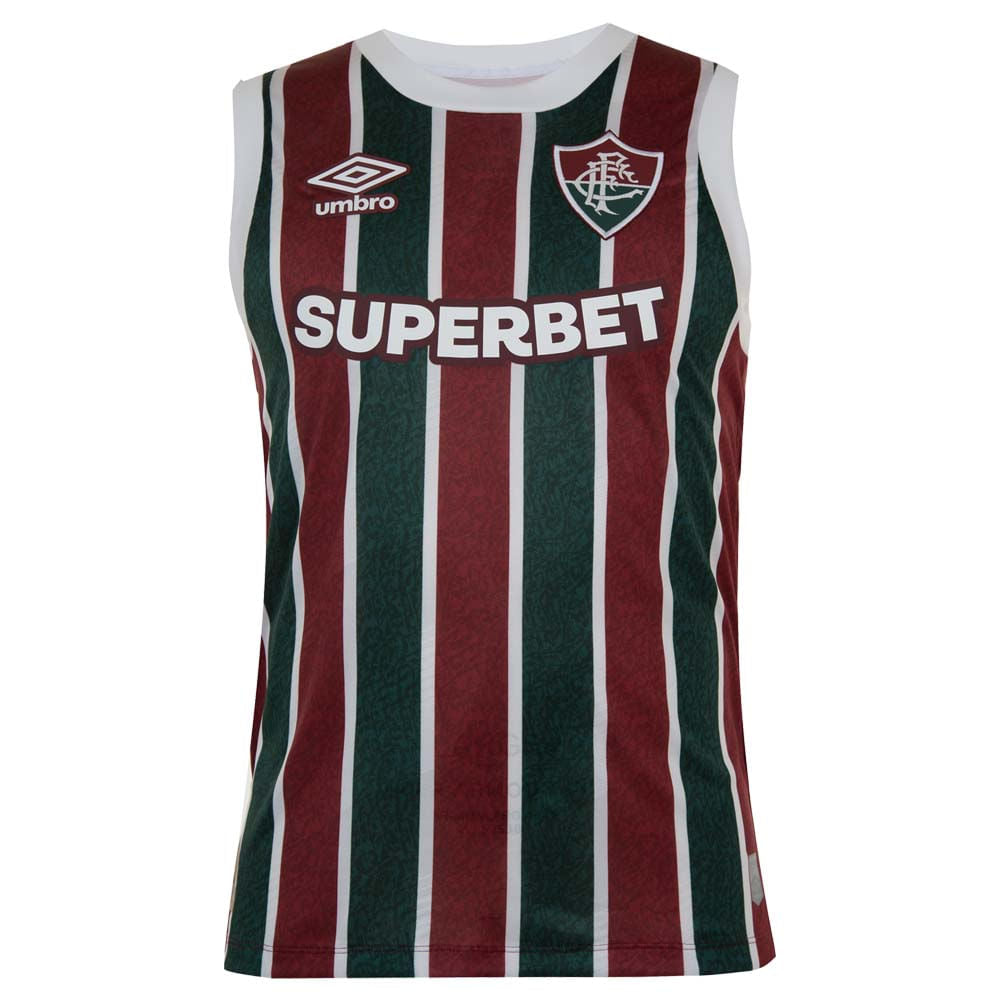 Camisa Regata Fluminense 24/25 - Umbro Torcedor Masculina - Vermelho