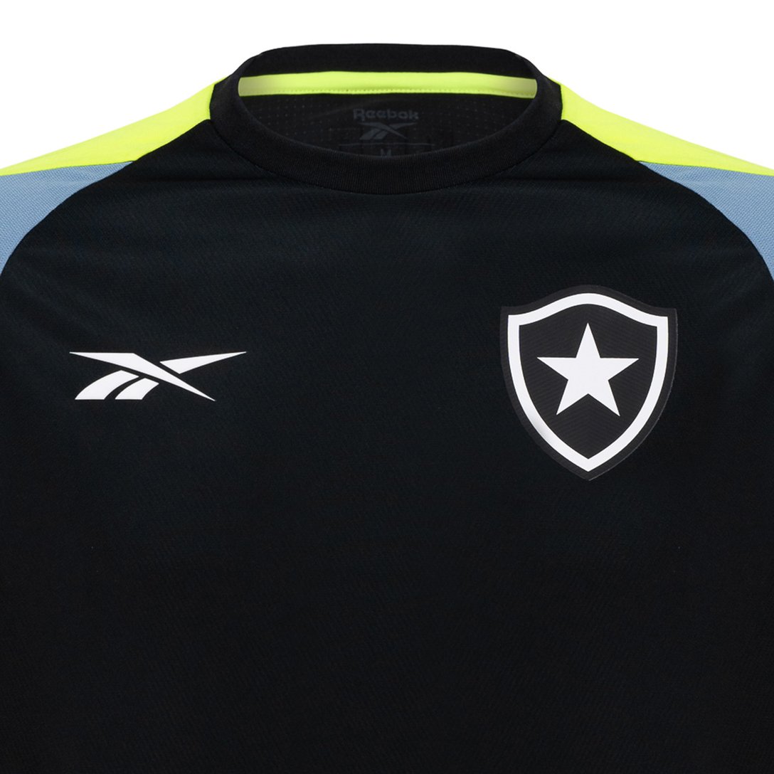 Regata Botafogo 24/25 Treino Reebok Masculina - Preto